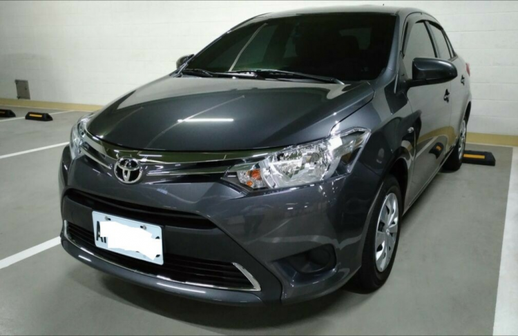 愛車自售 2016年7月 Toyota vios 雲河灰